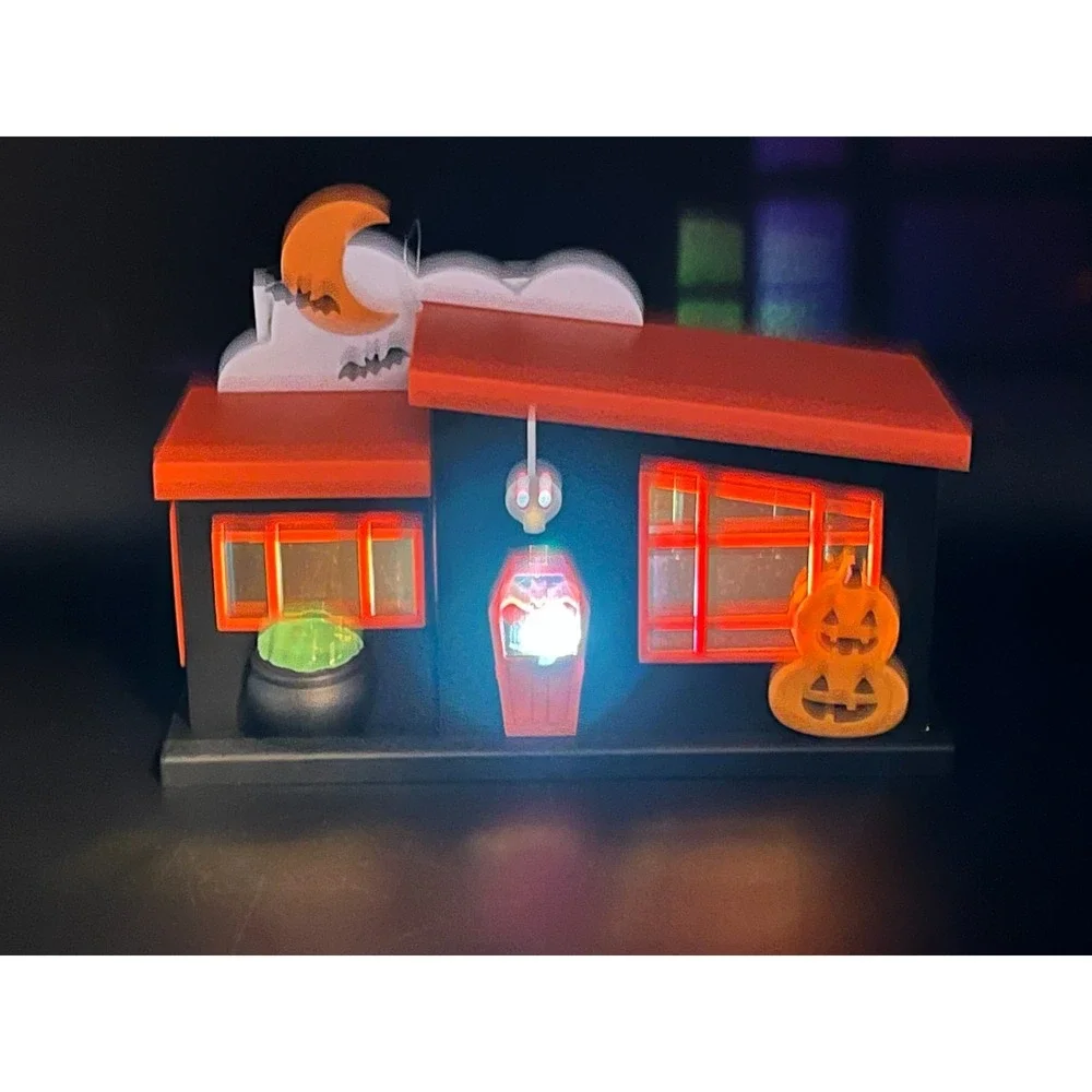 Target Bullseye Playground Halloween 2025 ~ Light Up LED House ~ New